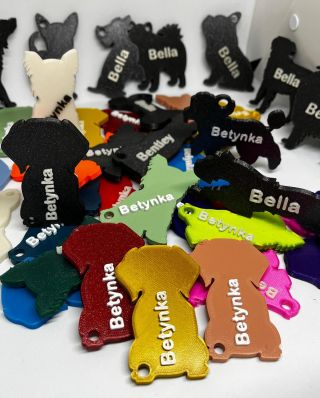 ❤️ Přívěsek na míru - pes ❤️ Nejlepší osobní dárek nebo malé potěšení pro zlepšení dne. Není nic lepšího, než šťastný pes,...